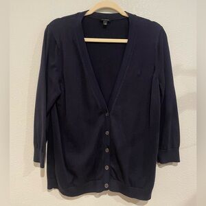 Talbots Navy Women's Cardigan